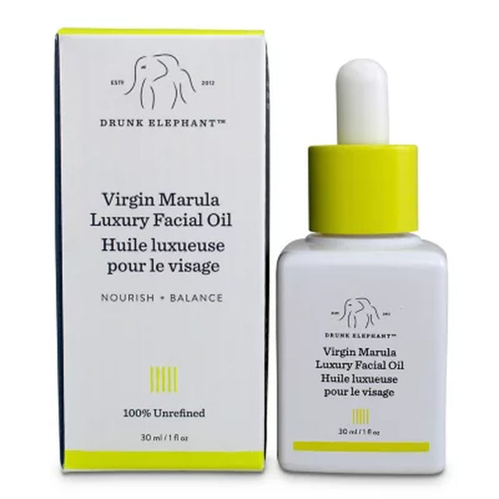 Drunk Elephant Virgin Marula Luxury Facial Oil, 1 Oz.