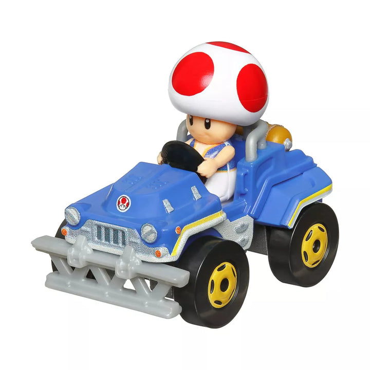 Hot Wheels Mario Kart 1:64 Scale Movie Toad, Collectible Vehicle