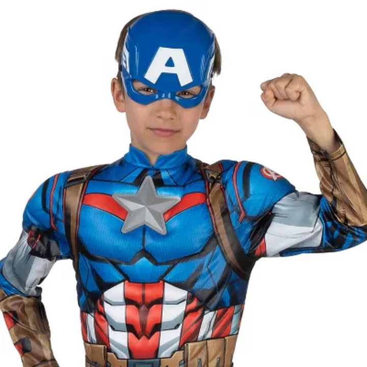 Marvel Captain America Kids Deluxe Costume