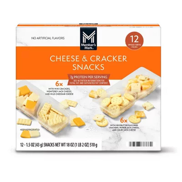 Member'S Mark Cheese and Cracker Snacks, 12 Pk.