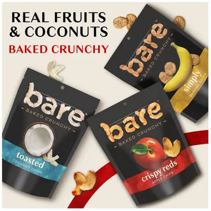 Bare Baked Crunchy Variety Pack 0.53 Oz., 18 Ct.