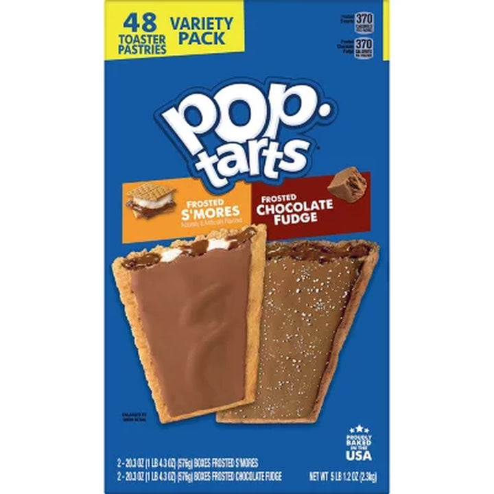 Pop-Tarts Chocolate Variety Pack (48 Ct.)