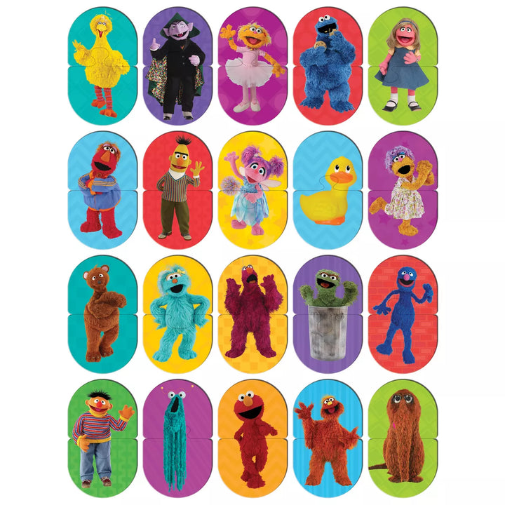 Masterpieces Kids Games - Sesame Street Heads & Toes Matching Game.