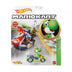 Hot Wheels Mario Kart 1:64 Scale Yoshi Pipe Frame, Collectible Vehicle