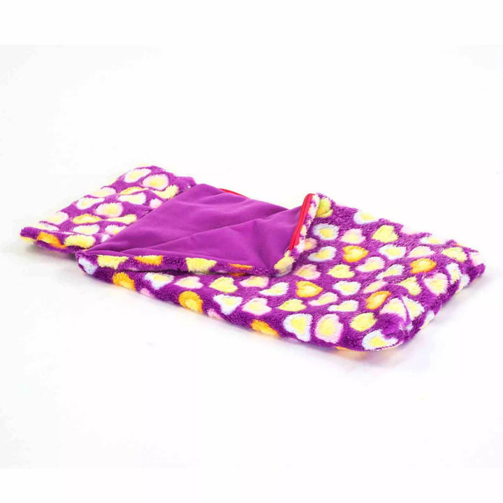 The Queen'S Treasures 18 Inch Doll Soft Purple Sleeping Bag Accessory