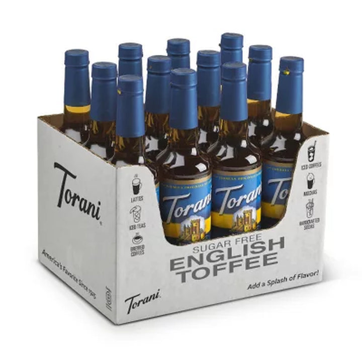 Torani Sugar-Free English Toffee Syrup 750 Ml