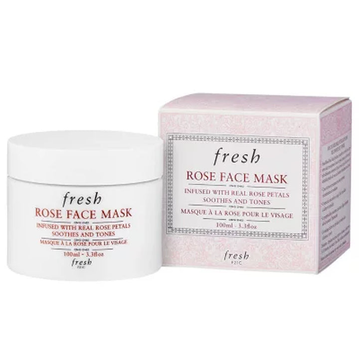 Fresh Rose Face Mask, 3.3 Oz.