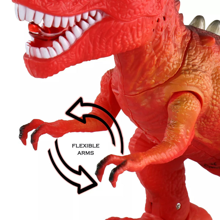 Vivitar Robo T-Rex with Dinosaur Sound and Movement in Orange