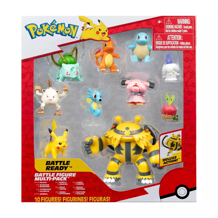 Pokémon Battle Ready Action Figure Set (Target Exclusive) - 10Pk