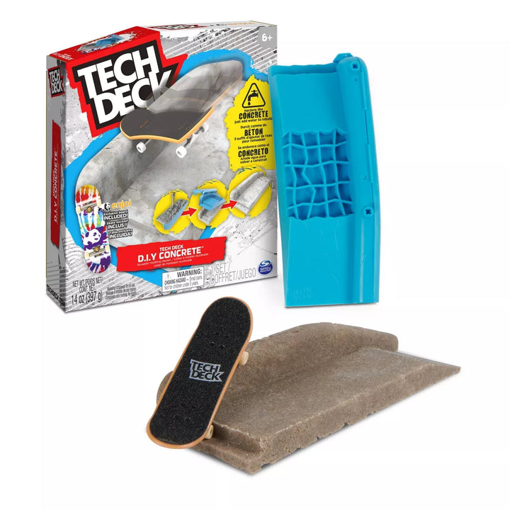 Tech Deck D.I.Y Concrete Reusable Modeling Playset