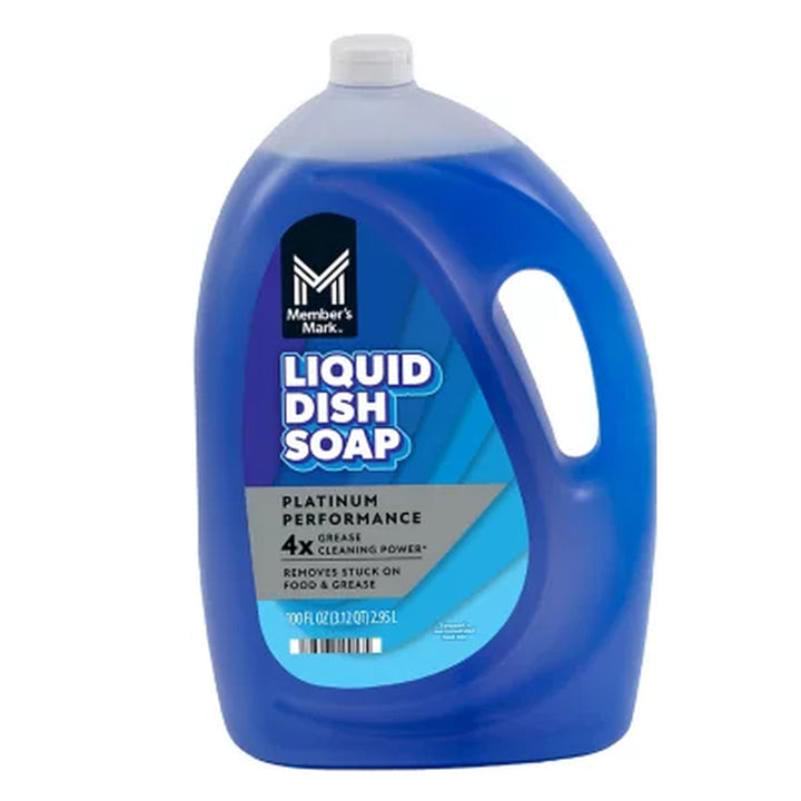 Member'S Mark Platinum Performance Liquid Dish Soap, Fresh Clean, 100 Fl. Oz.