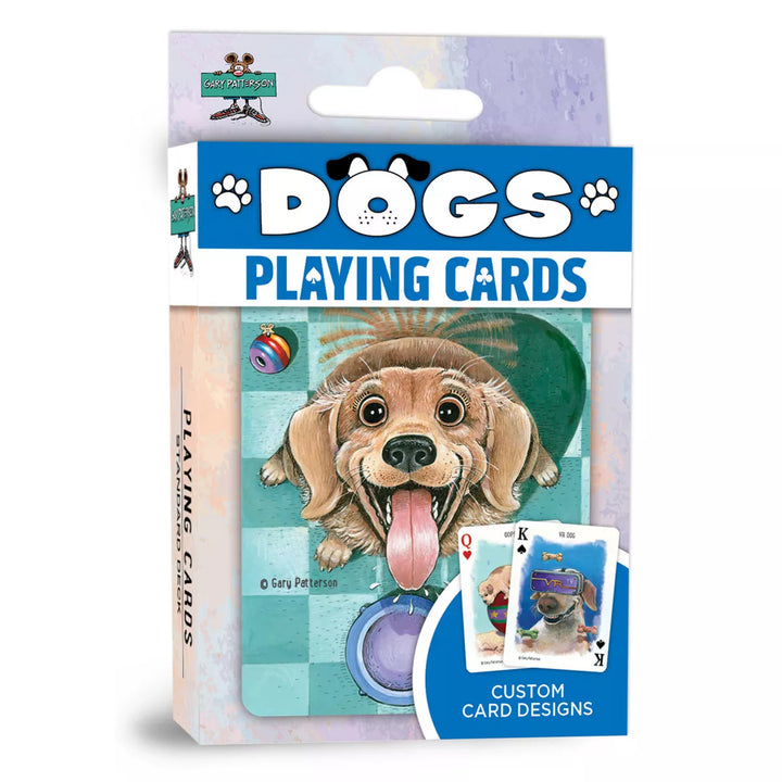 Masterpieces Officially Licensed Dogs Playing Cards - 54 Card Deck for Adults.