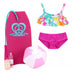 Sophia’S Bikini and Beach Accessories Set for 18" Dolls