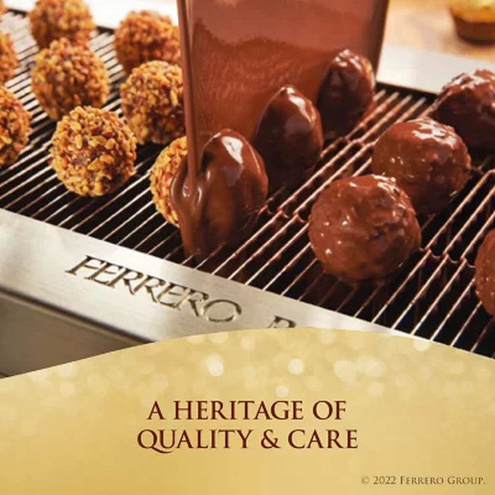 Ferrero Rocher Premium Milk Chocolate Hazelnut, 48 Ct.