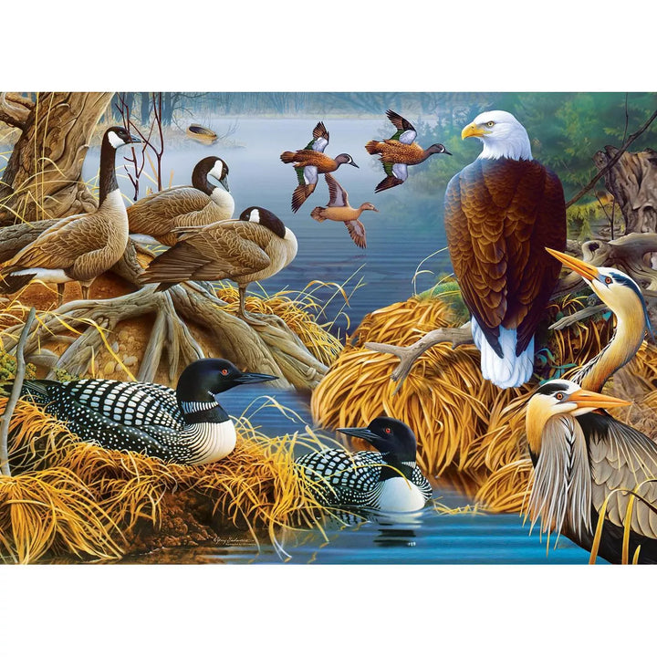 Masterpieces Inc Lake Life 1000 Piece Jigsaw Puzzle