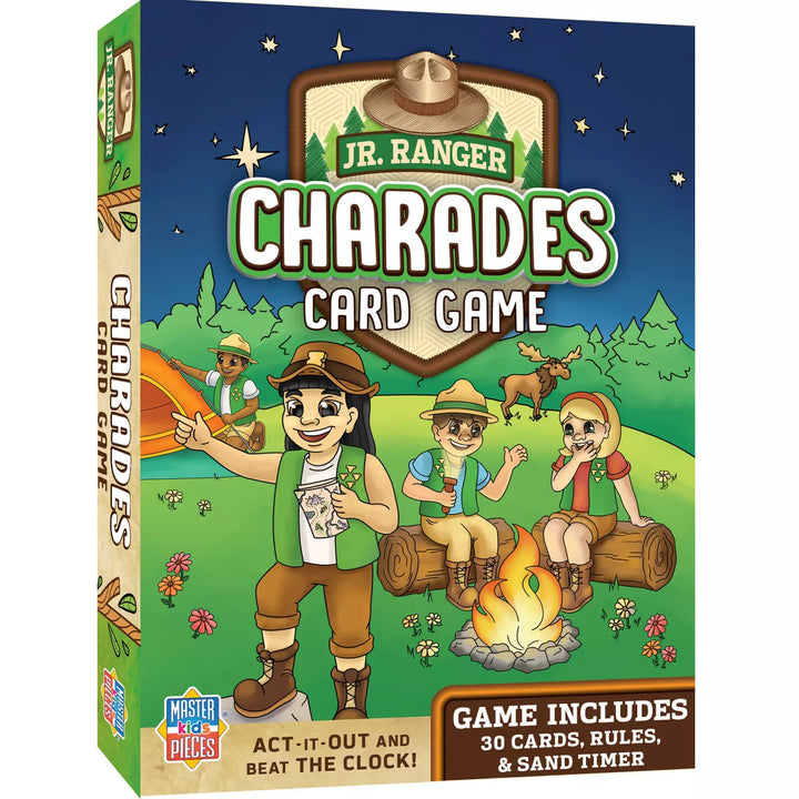 Masterpieces Kids Games - National Parks Jr Ranger - Charades Card Game.