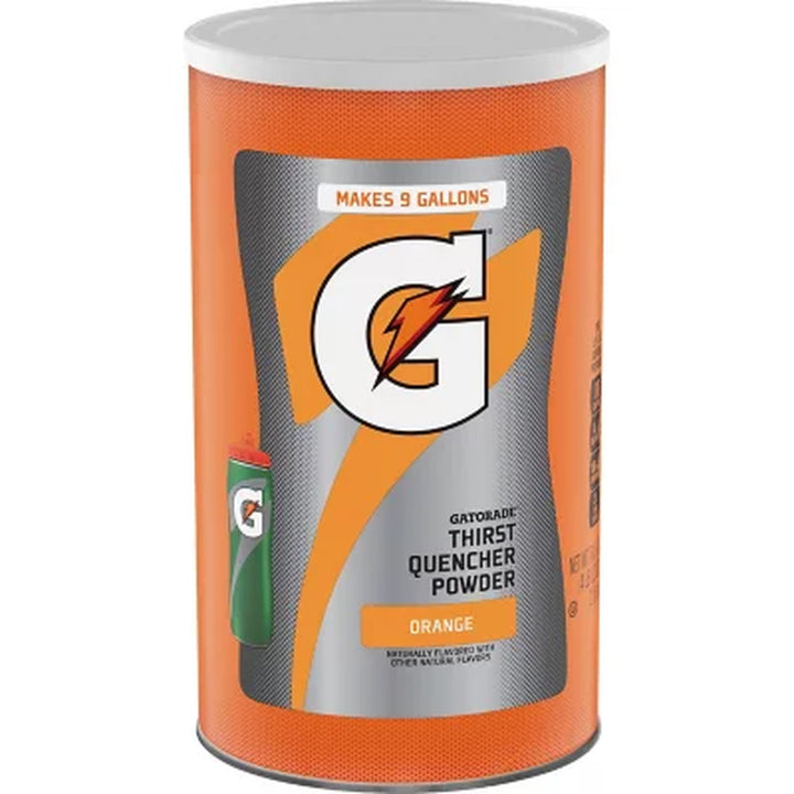 Gatorade Thirst Quencher Powder, Orange 76.5 Oz.