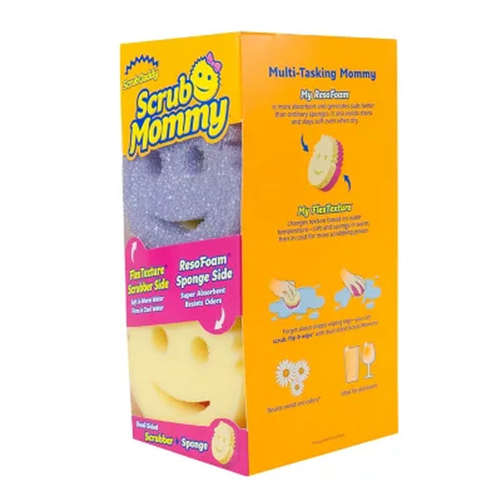 Scrub Mommy Sponges, Multiple Colors, 6 Ct.