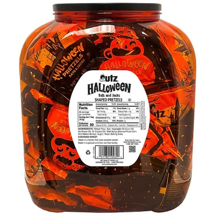 Utz Halloween Pretzel Barrel, 2 Pk.