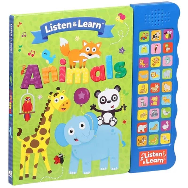 Listen and Learn: Animals Board Book