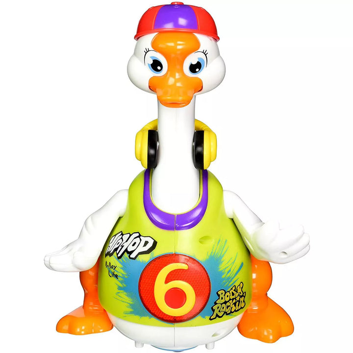 Ready! Set! Play! Link Dancing Hip Hop Goose Development Musical Toy with Lights and Sound