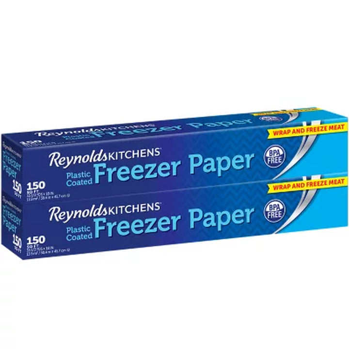 Reynolds Kitchens Freezer Paper 150 Sq. Ft., 2 Pk.