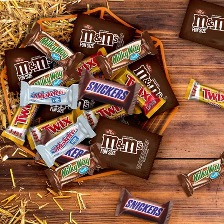 Mars Milk Chocolate Variety Pack Candy, 145 Pcs.