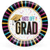 Artstyle Graduation Dinner Paper Plates, 10", 85 Ct.