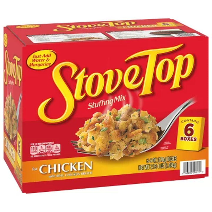 Kraft Stove Top Chicken Stuffing Mix, 6 Oz., 6 Pk.