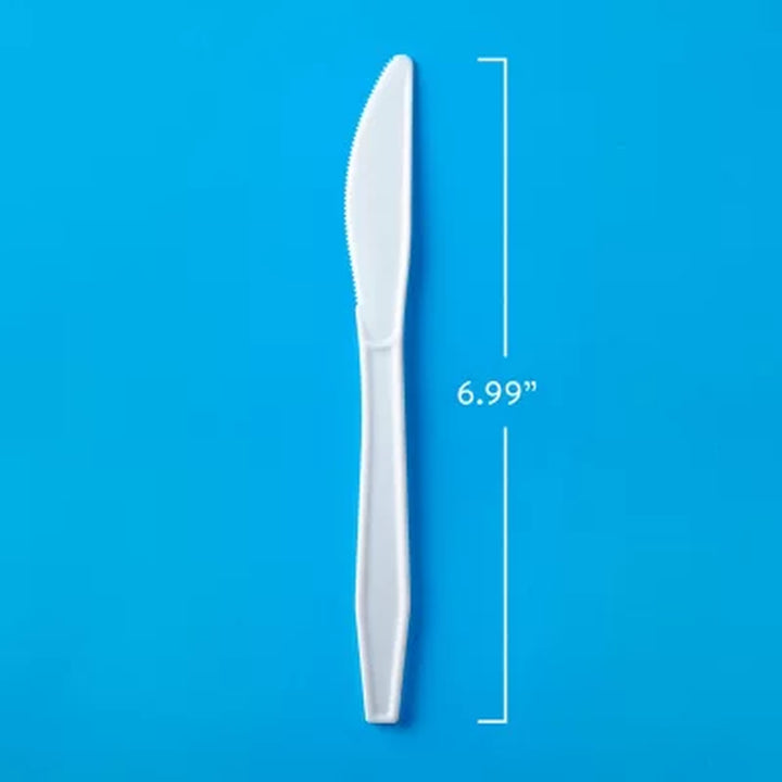 Member'S Mark White Plastic Knives, Heavyweight (600 Ct.)