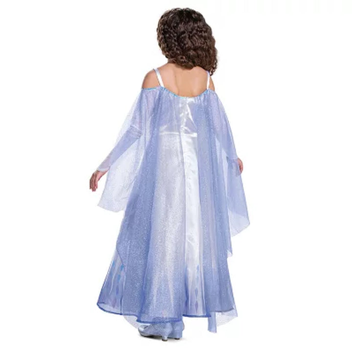 Disney Frozen Snow Queen Elsa Kids Premium Costume Gown