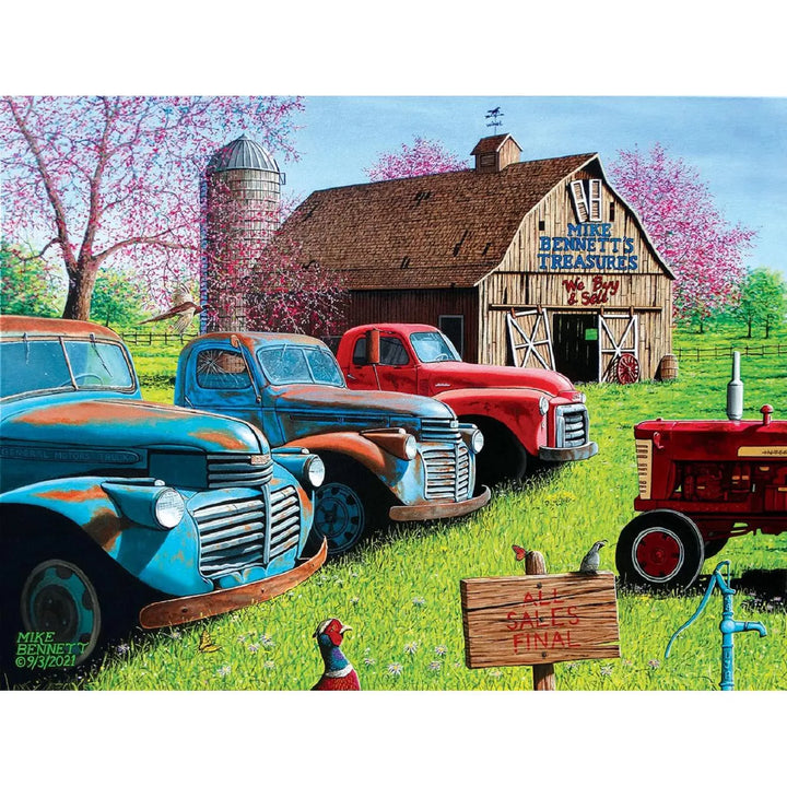 Sunsout Mike Bennett'S Treasures 500 Pc Jigsaw Puzzle 61706