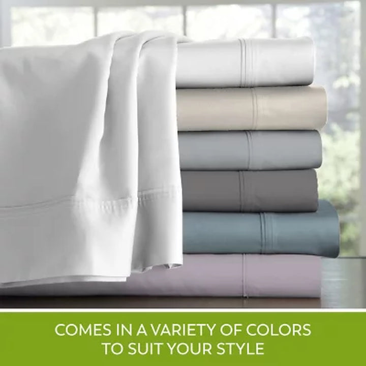 Organic Cotton Brushed Percale Cool & Breathable Pillowcases (Assorted Sizes and Colors)