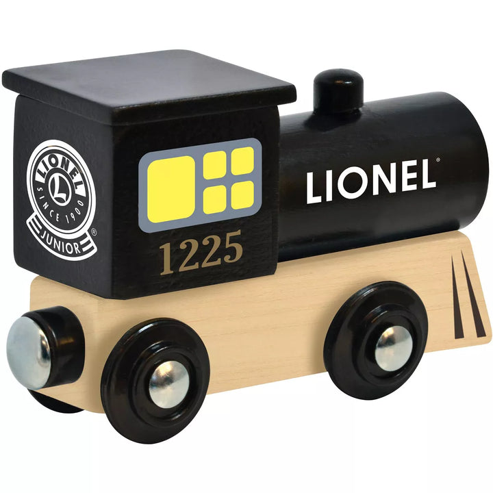 Masterpieces Officially Licensed Lionel Wooden Toy Train Engine for Kids.