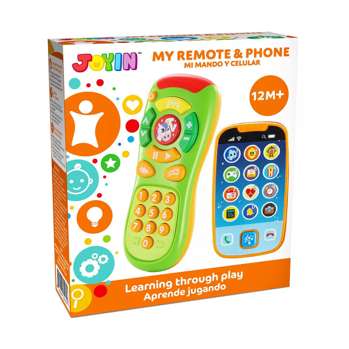 Smartphone Toys for Baby, Remote Control Baby Phone with Music, Baby Learning Toy, Christmas Birthday Gifts for Baby