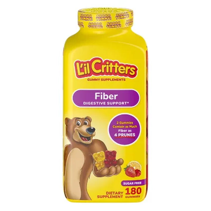 L'Il Critters Fiber Gummy Bears 180 Ct.