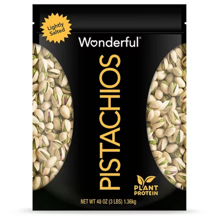 Wonderful Lightly Salted Pistachios, 48 Oz.