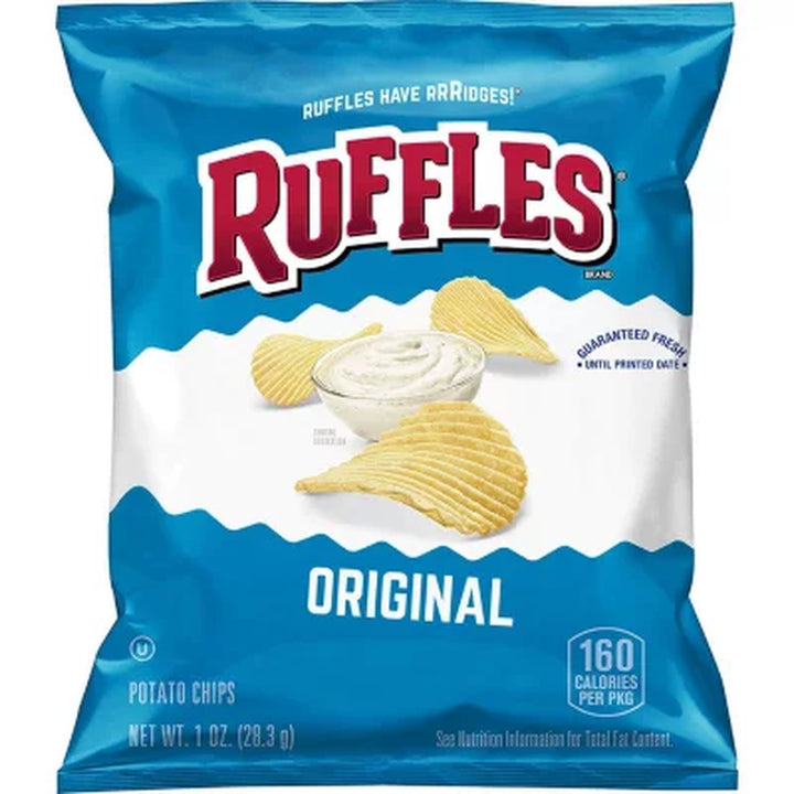 Ruffles Original Potato Chips Multipack 1 Oz., 50 Ct.