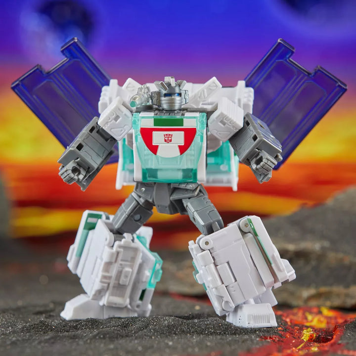 Transformers Origin Wheeljack Legacy United Voyager Class Action Figure (Target Exclusive)