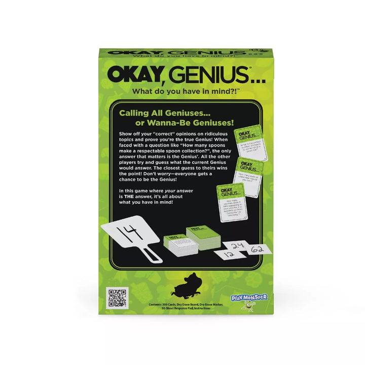 Playmonster Okay Genius Card Game