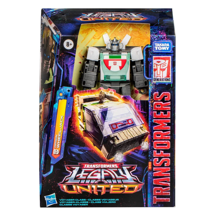 Transformers Origin Wheeljack Legacy United Voyager Class Action Figure (Target Exclusive)