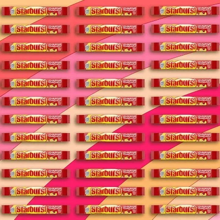 Starburst Original Fruity Chewy Candy, Full Size, 2.07 Oz., 36 Ct.