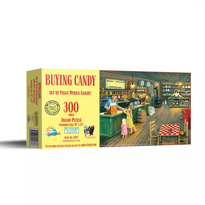 Sunsout Buying Candy 300 Pc Jigsaw Puzzle 22137