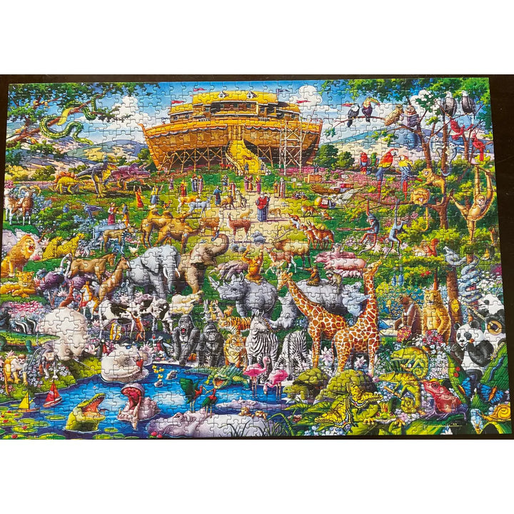 Masterpieces 1000 Piece Jigsaw Puzzle - Noah'S Ark - 19.25"X26.75".