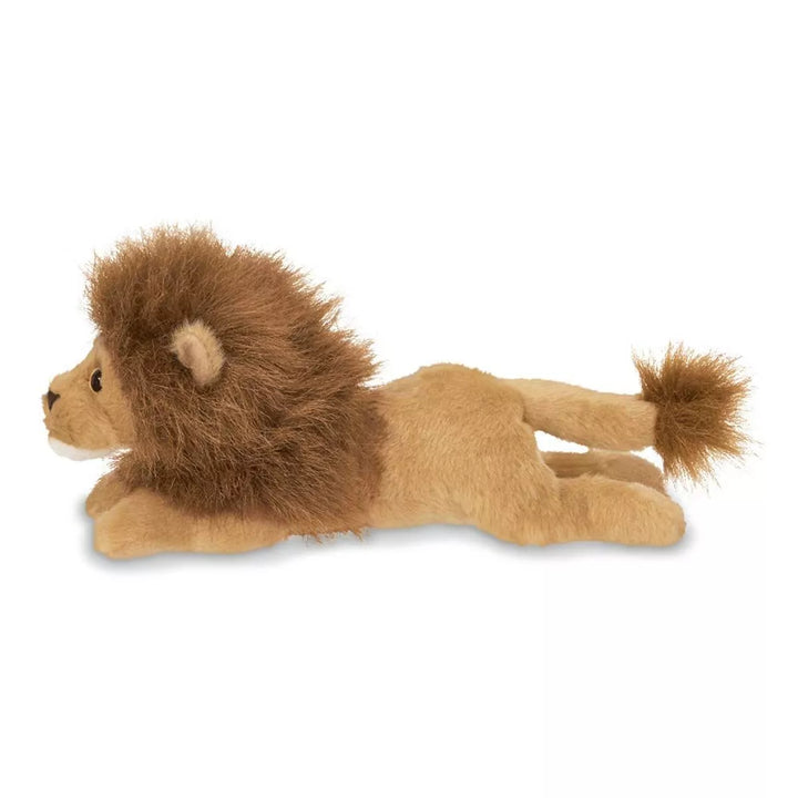 Bearington Lil' Prince Small Plush Stuffed Animal Lion, 9 Inches