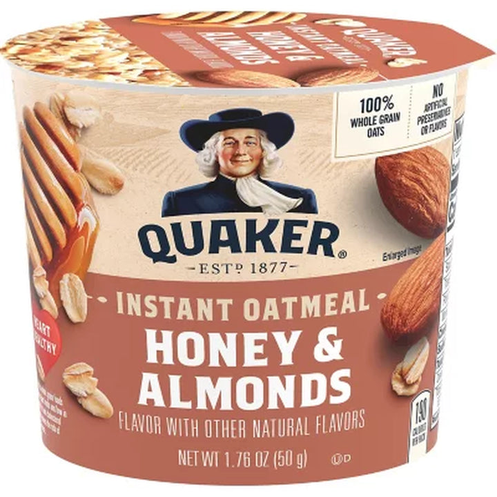 Quaker Instant Oatmeal Express Cups, Variety Pack 19.8 Oz., 12 Pk.