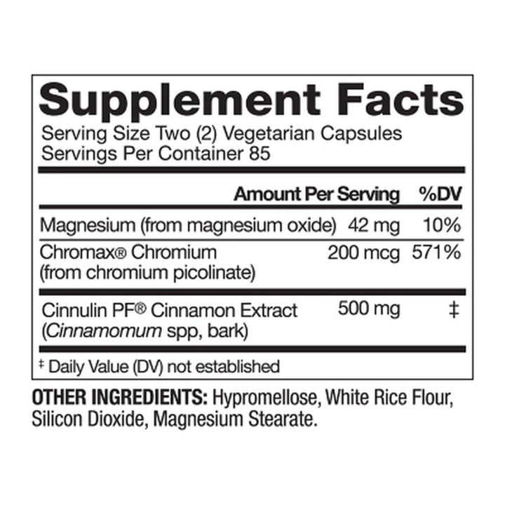 Member'S Mark Clinical Strength Cinnamon 500 Mg. Capsules, 170 Ct.