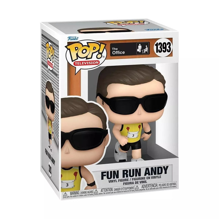 Funko Pop! TV: the Office - Fun Run Andy Vinyl Figure #1393 #65758